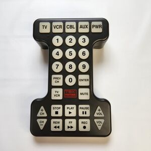 Tek Partner Universal BIG Button Light Up Remote Control Tested